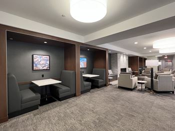 Internet cafe/co-working area